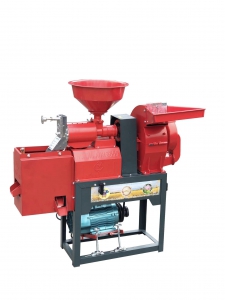Máy Xát và Nghiền Gạo 3 Chức Năng Lọc Sạn Ngắn - Hoàng Anh